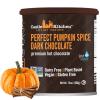 Castle Kitchen Pumpkin Spice Hot Chocolate (14 oz)-Dairy Free, Vegan Hot Cocoa Mix made With Decadent Dark Chocolate and Natural Flavors-Just Add Water-Unique Fall Flavor With No Artificial Sweeteners view 1