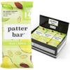 Patterbar Energy Bars - 100% Whole Foods Bar, Gluten Free, Dairy Free, No Added Sugar, Vegan, Whole30 | Plant Based Paleo Snacks, Vegan Protein Bar, Breakfast Bar, Snack Bars, Pear Pepita, 12-Count view 1