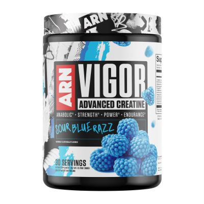 Arms Race Nutrition | ARN | Vigor Advanced Creatine Formula (30 Servings, Sour Blue Razz)