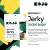 Kojo - Plant-based Vegan Jerky - Cracked Pepper - Peppery and Shamelessly Meaty Flavor - 9g Protein, 3g Fiber, 90 Calories - 6 Bag (2.4 oz) view 3