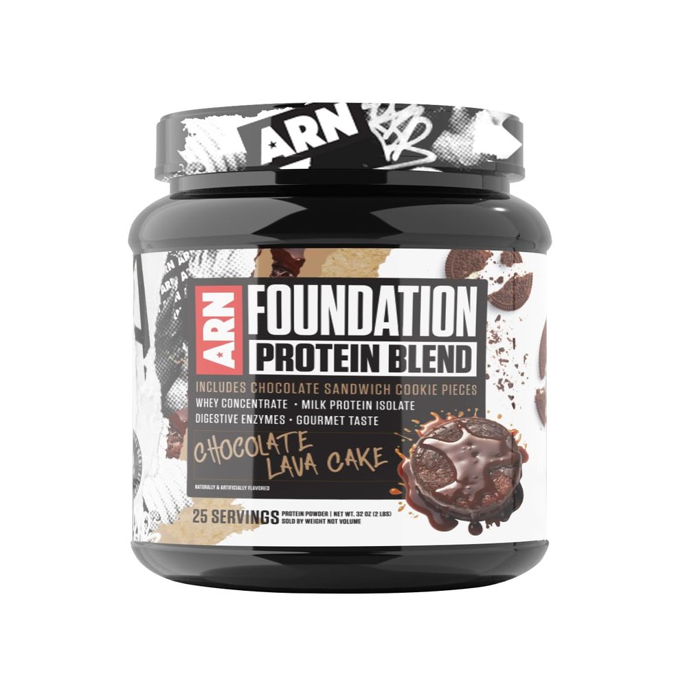 Arms Race Nutrition | ARN | Foundation Protein Blend (2 Pounds, Chocolate Lava Cake)