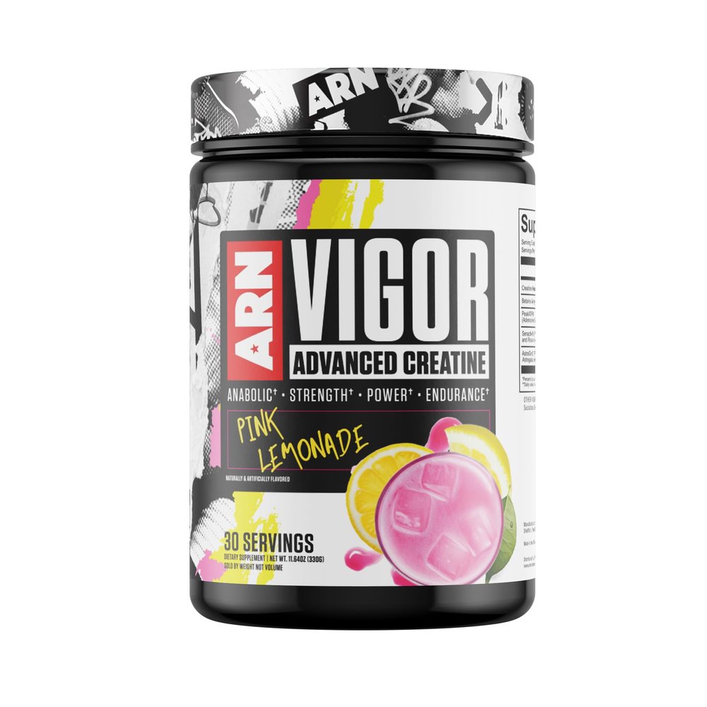 Arms Race Nutrition | ARN | Vigor Advanced Creatine Formula (30 Servings, Pink Lemonade)