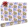 Faroishta Custom Face Wrapping Paper Personalized Name Birthday Gift Wrap Paper Roll for Women Men Kids Baby Customize Your Own Text Wrapping Paper Baby Shower Birthday Party Gifts view 1
