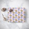 Faroishta Custom Face Wrapping Paper Personalized Name Birthday Gift Wrap Paper Roll for Women Men Kids Baby Customize Your Own Text Wrapping Paper Baby Shower Birthday Party Gifts view 3