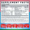Butyrate Gummies with Probiotic + Prebiotic + Postbiotic, Omega-3 500mg,9 Billion CFU Probiotics with Fiber, Calcium & Magnesium, Inulin,Psyllium Husk for Digestive Health,Bloating Support,Sugar Free view 2