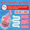 Butyrate Gummies with Probiotic + Prebiotic + Postbiotic, Omega-3 500mg,9 Billion CFU Probiotics with Fiber, Calcium & Magnesium, Inulin,Psyllium Husk for Digestive Health,Bloating Support,Sugar Free view 3