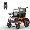 25 Miles All Terrain Electric Wheelchairs for Adults,20" Seat Width Compact Portable Motorized Wheelchair for Seniors,Intelligent Folding Power Wheelchair Travel Motorized Mobility Scooters view 1