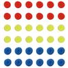 36PCS Plastic Dish Scrubbers, Non-Scratch Stain Removing Cleaning Scrubber Mesh Scouring Dish Pads Round Kitchen Pot Scrubbing Sponges view 1