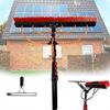 CHIPEL Water Fed Telescopic Brush, Window Cleaning Equipment 3.6m-10.8m Window Cleaning Pole, Solar Panel Cleaning Brushes with Scraper, Window Cleaning Pole Kit(10.8m/36FT) view 1