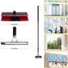 CHIPEL Water Fed Telescopic Brush, Window Cleaning Equipment 3.6m-10.8m Window Cleaning Pole, Solar Panel Cleaning Brushes with Scraper, Window Cleaning Pole Kit(10.8m/36FT) view 3