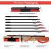 20ft Water Fed Window Cleaning Pole Conservatory Solar Panel High Reach Telescopic Extendable Extended Extension Brush Squeegee Equipment Hose Fed Kit Solar Panel Cleaning Brush an view 3
