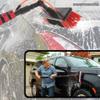 20ft Water Fed Window Cleaning Pole Conservatory Solar Panel High Reach Telescopic Extendable Extended Extension Brush Squeegee Equipment Hose Fed Kit Solar Panel Cleaning Brush an view 4