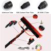 Window Cleaning Brush Solar Panel, Window Cleaner Kit, Water/Hose Fed Pole, Extendable Cleaner Conservatory Roof Cleaning Tools/10M Rod/35cm Brush Head,35cmbrushhead-3.6M/12FT view 4