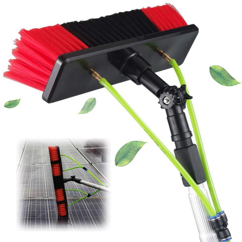 High Window Cleaning Equipment for Trucks and Windows 312M Extension Pole Washing Set for Cleaning Photovoltaic and Solar Panels 12M Rod with 30Cm Brush Head 7M Reach