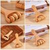 2Pcs Wooden Massage Roller Wooden Bead Massage Tool Foot Wooden Bead Massage Ttool for Leg and Arm Tissue Relief/743 view 2
