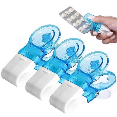 2026 New Portable Pill Taker Household Gadgets, Pill Extractor Tool Pills Popper Tool Blister Pack Opener Popper Assistance Tools, Pills Poppers for Blister Packs for The Elderly, Disabled (3PCS)