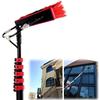 Window Cleaning Equipment,Teleswindow Cleaner Extendable Window Cleaning Pole Water Fed Poles Conservatory Roof Cleaner Window Cleaning Brush/30Cm Brush/8M view 1