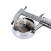 Pill Box with 3 Compartment Small Pill Case for Purse & Pocket Cute Pill Organizer Travel Portable Pillbox Polar Bear Round Pill Container for Vitamins Medication Fish Oil view 4