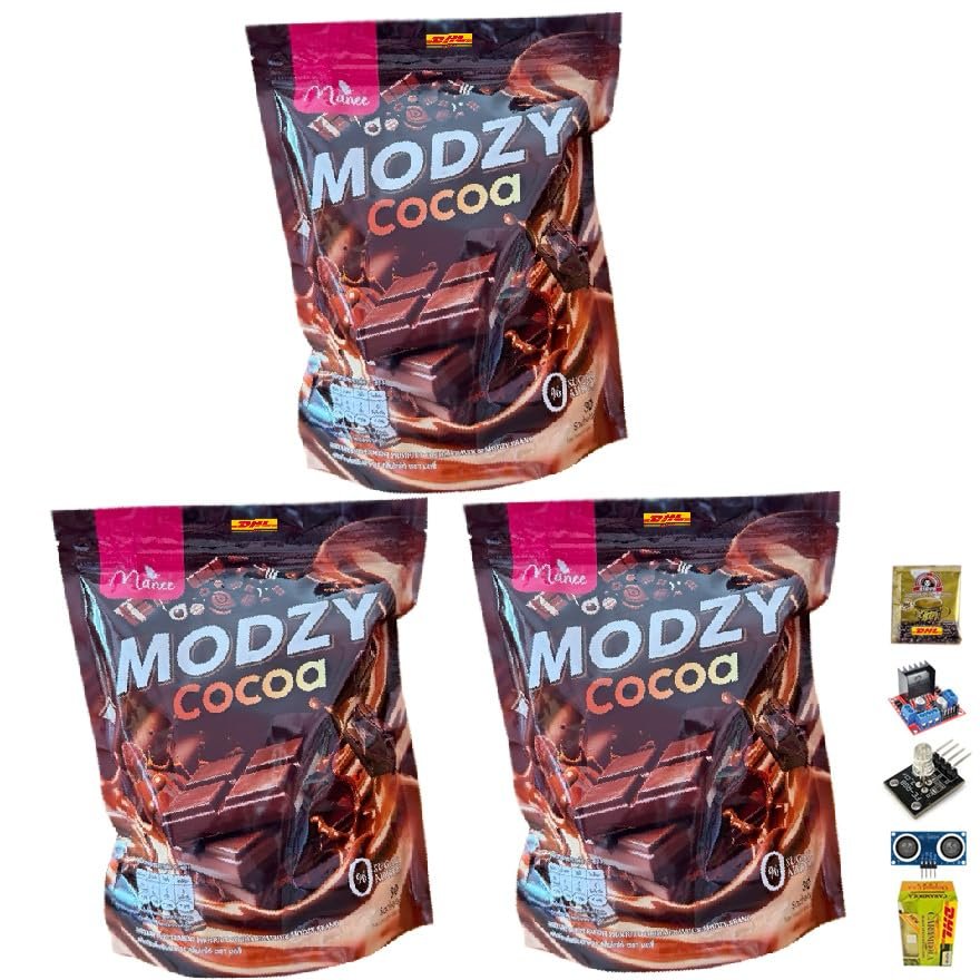 30 Sachets/Pack(450g) Intense Mush Mellow Roasted Good Shape ModzyCocoa Delicious Fruit Snack (of 3) By Beautygoodshop [Get Free For You Beauty Gifts]