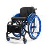 All-Terrain Ultra Lightweight Sports Wheelchair Foldable Adjustable Footrest and Seat Height, Handbrakes,Suitable for Teenagers, Adults, Seniors(Blue1,Seat Width 38cm/14.69in) view 1
