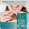 NuraClean Ultimate Retainer Cleaner Tablets  120 Count  Dental Pod, Braces, Mouthguard & Denture Cleaning  Fast-Acting, Daily Safe Formula  Freshens & Removes Stains view 4