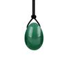 JRJRJ Rose Quartz Yoni Eggs Jade Balls Massager for Women Natural Crystal Stone Kegel Exercise Tightening Massage Eggs-Green Aventurine-M-4x2.5CM view 1