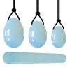 JRJRJ Natural Opalite Yoni Eggs Massage Ball Women Kegel Exerciser Balls Tightening Jade Egg Yoni Massage Stick Set-Type 1 view 1