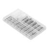 1000PCS Screws and Pads, Assorted Tiny Screws and Hardware Repair Kit, Glasses and Watch Accessories Set for Eyeglass and Watch Repairing with Micro Screwdriver (Type 3) view 1