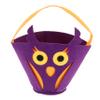 GETAJGHSD Halloween Candy Bag Treats Pouch Capacity Felt Pumpkin Design for Storing Sweets Goodies and Items for Holiday Decorations and Parties view 1