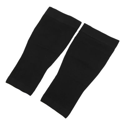 1 Pair Medical Calf Compression Sleeve Anti Venous Compression Socks Swelling Sports Compression Socks L (Black)