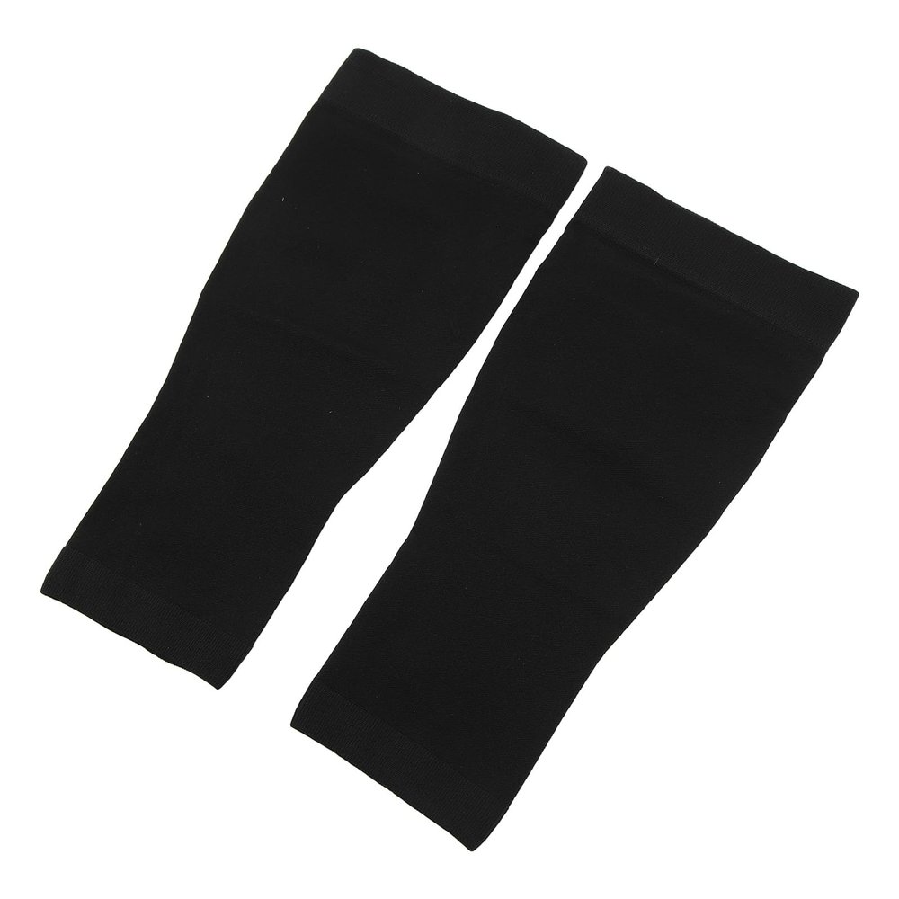 1 Pair Medical Calf Compression Sleeve Anti Venous Compression Socks Swelling Sports Compression Socks L (Black)