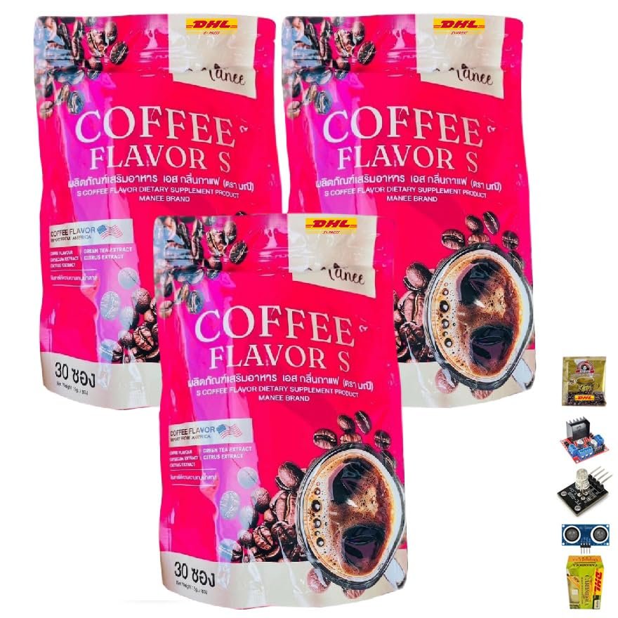 30 Sachets/Pack(450g) Intense Mush Mellow Roasted Good Shape ModzyCoffee S Delicious Fruit Snack (of 3) By Beautygoodshop [Get Free For You Beauty Gifts]