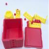 3.14" Width Annoying Gift Box, Prank Screw Box, 3D Printed, Hilarious Money Card Container (Blue Annoying Box with Middle Finger) view 4