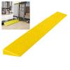 0.4 to 4" Rise Transition Wheelchair Ramp, 660 LBS Capacity Threshold Ramps, Portable Lightweight Plastic Handicap Ramp, for Wheelchair, Stroller, Cuttable(Yellow,99 * 10 * 4cm/39 * 3 * 1.6in) view 1