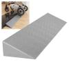 0.4 to 4" Rise Transition Wheelchair Ramp, 660 LBS Capacity Threshold Ramps, Portable Lightweight Plastic Handicap Ramp, for Wheelchair, Stroller, Cuttable(Gray,99 * 22 * 10cm/39 * 9 * 3.9in) view 1