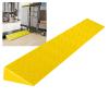 0.4 to 4" Rise Transition Wheelchair Ramp, 660 LBS Capacity Threshold Ramps, Portable Lightweight Plastic Handicap Ramp, for Wheelchair, Stroller, Cuttable(Yellow,99 * 13 * 6cm/39 * 5 * 2.4in) view 1
