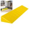 0.4 to 4" Rise Transition Wheelchair Ramp, 660 LBS Capacity Threshold Ramps, Portable Lightweight Plastic Handicap Ramp, for Wheelchair, Stroller, Cuttable(Yellow,99 * 18 * 8cm/39 * 7 * 3.1in) view 1