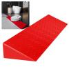 0.4 to 4" Rise Transition Wheelchair Ramp, 660 LBS Capacity Threshold Ramps, Portable Lightweight Plastic Handicap Ramp, for Wheelchair, Stroller, Cuttable(Red,99 * 22 * 10cm/39 * 9 * 3.9in) view 1