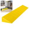 0.4 to 4" Rise Transition Wheelchair Ramp, 660 LBS Capacity Threshold Ramps, Portable Lightweight Plastic Handicap Ramp, for Wheelchair, Stroller, Cuttable(Yellow,99 * 16 * 7cm/39 * 6 * 2.8in) view 1