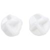 2pcs Eye Massage Facial Tool Remove Wrinkles Face Lift Reduces Eye Puffiness Ceramic Gua Sha Ball for Neck Chin Shoulders view 1