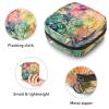 Abstract Artistic Mysterious Swirls Menstrual Pad Purse for School, Tampons Collect Pouch for Women Girls, Soft Sanitary Napkin Disposal Bags view 3