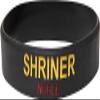 Shriner Noble Solid Silicone Wristband [Pack of 4 - Black - 8"] - ID#68218 view 1