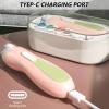 Quiet Baby Nails Trimmer with Multiple Speed Setting Baby Safe Electric Manicure Tool Easy Carry for Delicate Kid Nails view 4