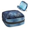 Sanitary Napkin Storage Bag, Zipper Period Pouch for Teen Girls Women, Portable Menstrual Tampons Collect Bags Universe Space Starry Sky view 1