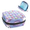 Sanitary Napkin Storage Bag, Zipper Period Pouch for Teen Girls Women, Portable Menstrual Tampons Collect Bags Cute Easter Eggs Bunny view 1