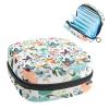 Aesthetic Butterflies Menstrual Pad Purse for School, Tampons Collect Pouch for Women Girls, Soft Sanitary Napkin Disposal Bags view 1