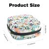 Aesthetic Butterflies Menstrual Pad Purse for School, Tampons Collect Pouch for Women Girls, Soft Sanitary Napkin Disposal Bags view 2
