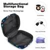 Sanitary Pads Bags, Leaves Flower Butterflies Menstrual Cup Pouch Nursing Pad Holder, First Period Kit Bags for Teen Girls Women Ladies view 4