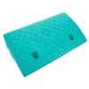 GRIRIW Ramp Reliable Plastic Ramp for Wheelchairs Scooters Equipment Lightweight Portable Stable Driveway Entry Green view 1