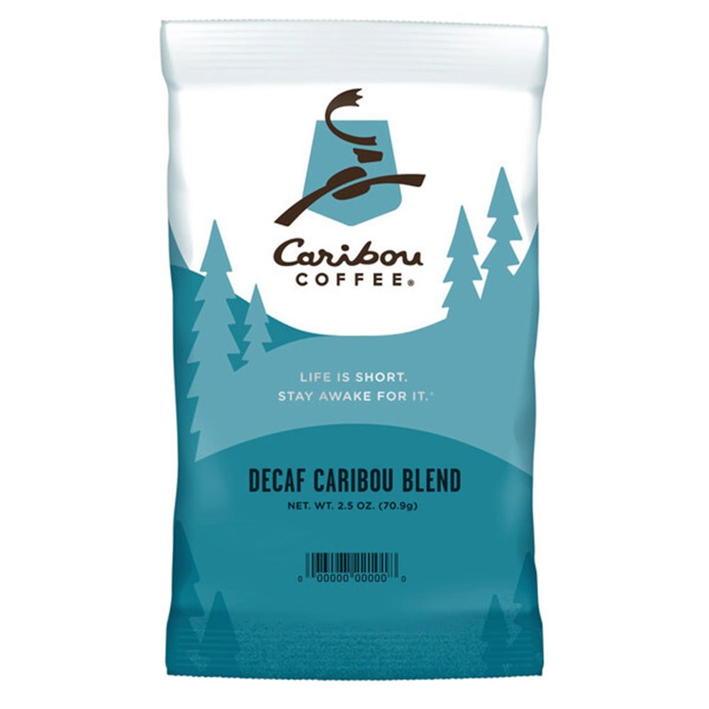2.5 oz. Blend Decaf Coffee Packet - 18/Pieces WS-110CCARIBDEC-NF